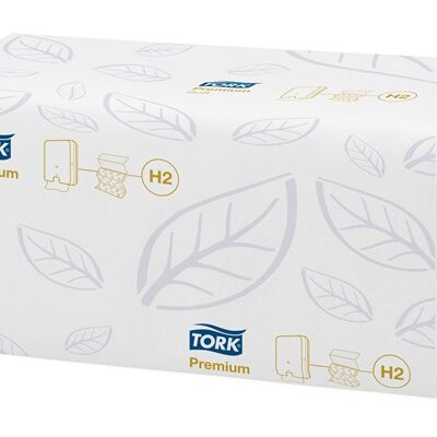Tork Premium handdoek i-vouw 2-lgs wit, 21x34 cm pak à 2310 stuks (21x110)