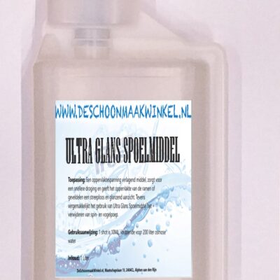 Ultra Glans Spoelmiddel Doseerfles