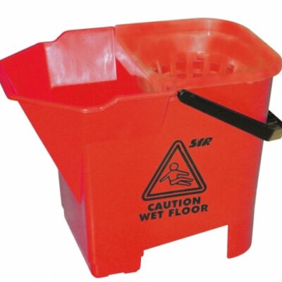 Syr mop-emmer zware uitvoering 14 liter - Rood