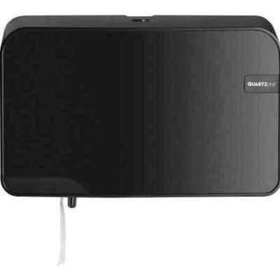 Quartz Duo Toiletrolhouder - Black