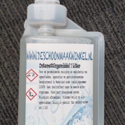 Ontsmettingsmiddel 1 liter - voor de klein verbruikers