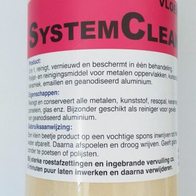 System-Cleaner 1 liter (Reinigt, Polijst & Beschermd)