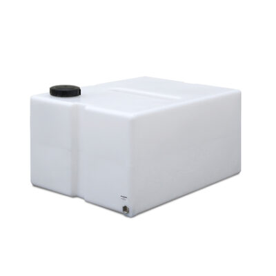Platte watertank 350 liter met schotten