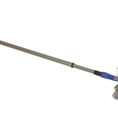 Raagbol kunstvezel rond met telescoopsteel 85cm - 150cm