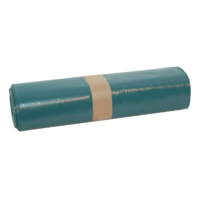 Afvalzak LDPE blauw T70 - 65/25 x 140 (doos 10 rollen)