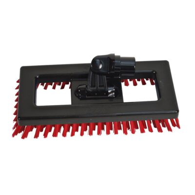 Syr Swivel Deck Brush - Rood