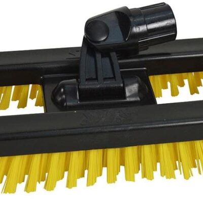 Syr Swivel Deck Brush - Geel
