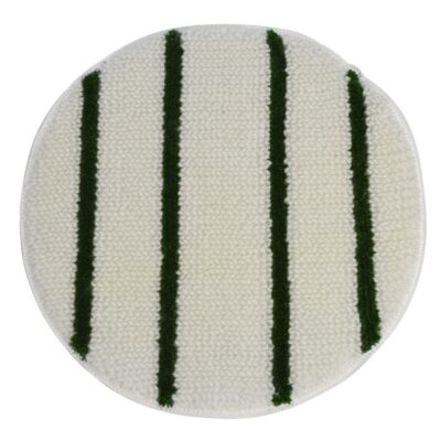 Bonnet Pad wit/zwart 17 inch - tapijtreiniging
