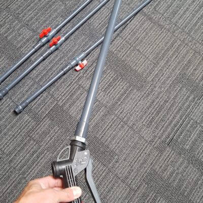 LowPressureWash Lans / Softwash Lans met knijppistool