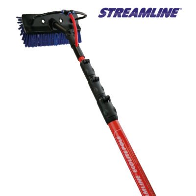 Ecolite™ Glass Fibre Pole 3-Section, 5.2mtr compleet met slang & borstel