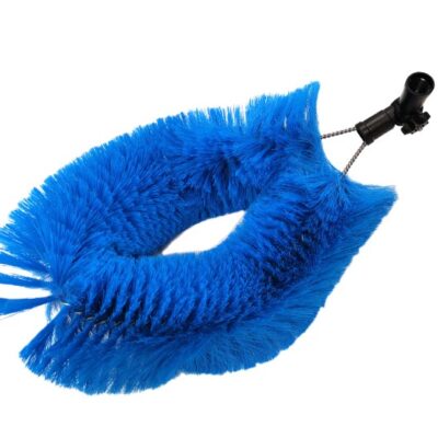 Blue soft high level brush head