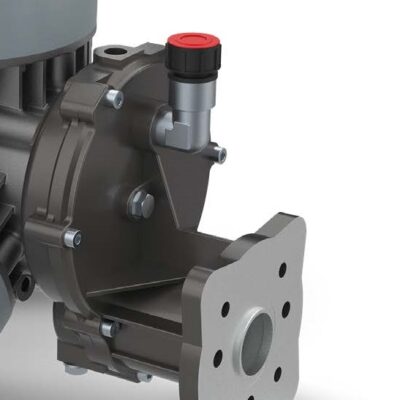 Reductietandwielkast voor L.P40/20 - overbrenging naar 3/4 as-aansluiting motor